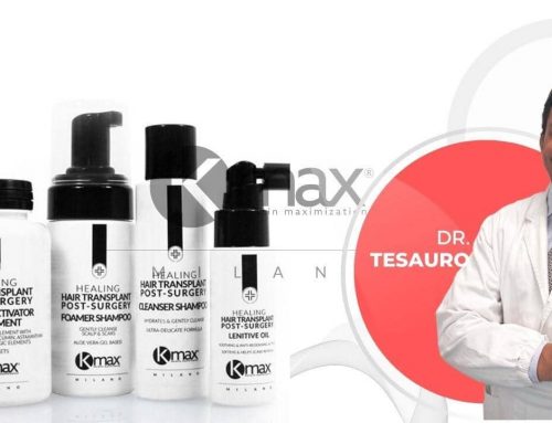 Antes e depois do transplante capilar Kmax: Ensaios do Dr. Tesauro