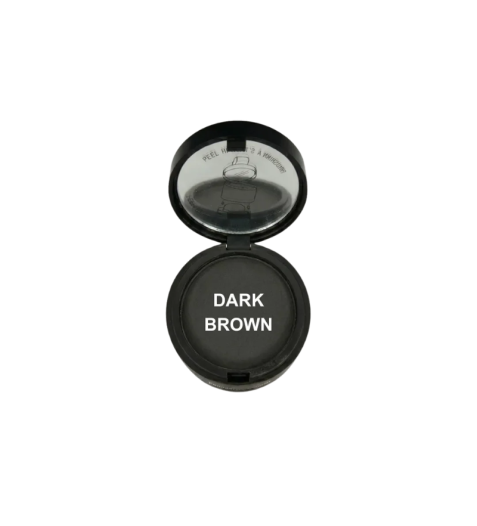 maquillaje capilar color castano oscuro