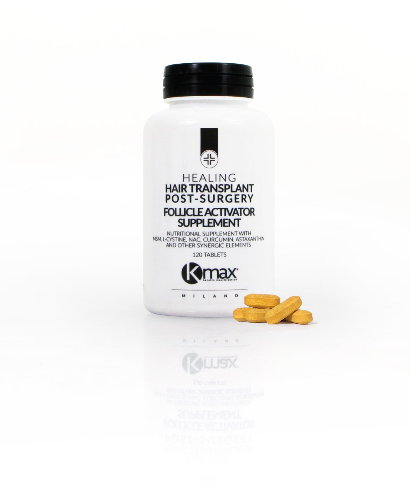 Suplemento ativador do folículo após transplante capilar