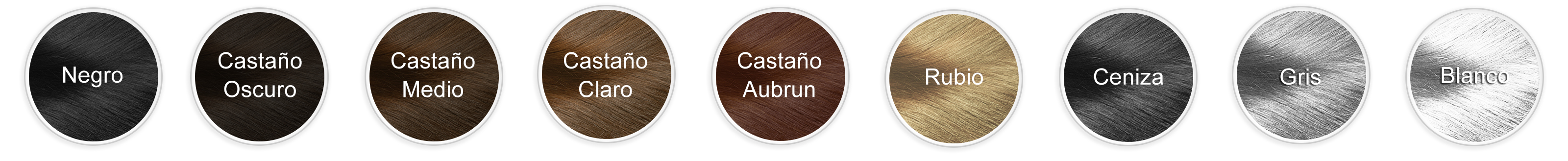 Kmax Hair Fibres Colour Palette